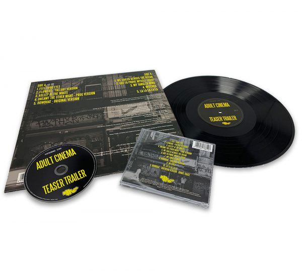 'TEASER TRAILER' CD + 180 GRAM BLACK VINYL SET - Image 5