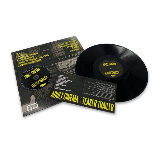 'TEASER TRAILER' CD + 180 GRAM BLACK VINYL SET - Image 3