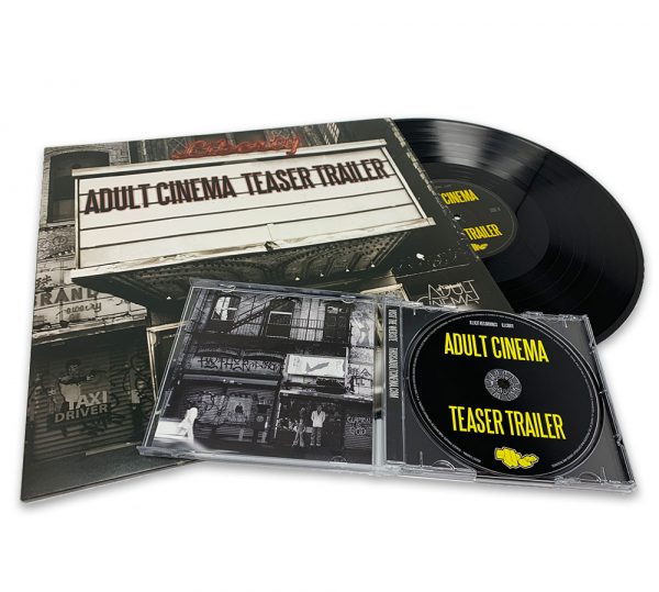 'TEASER TRAILER' CD + 180 GRAM BLACK VINYL SET - Image 2